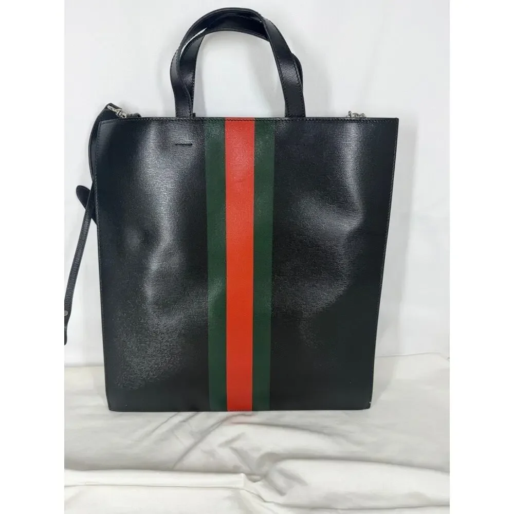 Gucci Black King Snake 2-way Shoulder Tote Bag 431336 SPBJKI 371800